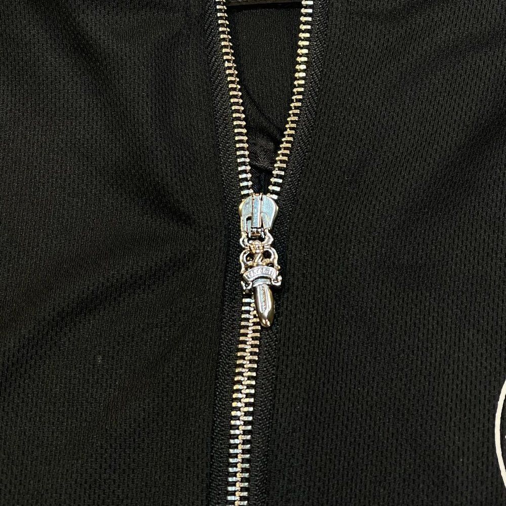 Unbranded BLACK HORSESHOE LOGO ZIP UP TRACK JACKET Sz Mens XL - Picture 7 of 16